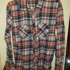 Girl Krazy button up flannel